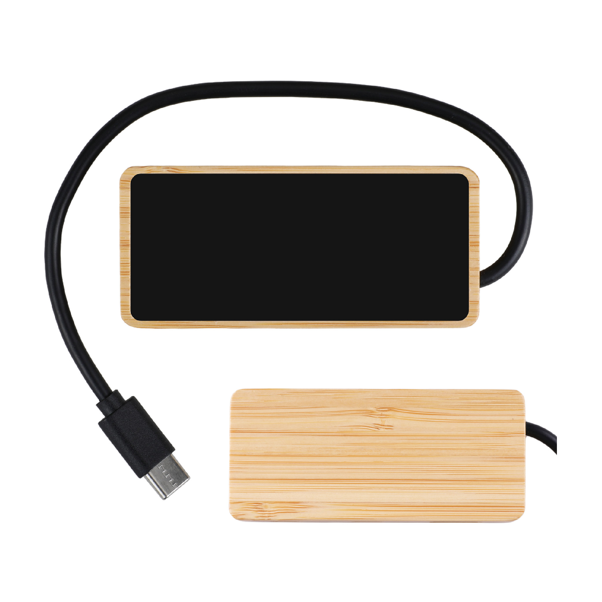Bamhub USB Hub - Bamboo
